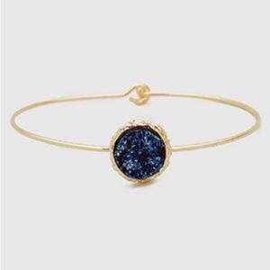 Angela Round Druzy Bangle